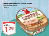 Tee-Wurst im Angebot bei GLOBUS in Erftstadt Tee-Wurst Angebote von Rügenwalder Mühle bei GLOBUS Erftstadt für 1,29 €