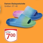Damen-Badepantoletten Angebote bei GLOBUS Halle für 7,00 €