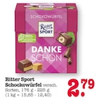 Aktuelle Ritter Sport Angebote bei E center in Karlsruhe Aktuelles Schockowürfel Angebot bei E center in Karlsruhe ab 2,79 €