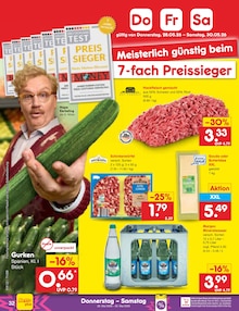 Wasser im Netto Marken-Discount Prospekt "Aktuelle Angebote" mit 58 Seiten (Cottbus)
