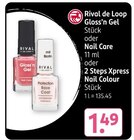 Gloss’n Gel oder Nail Care oder 2 Steps Xpress Nail Colour von Rival de Loop im aktuellen Rossmann Prospekt für 1,49 €