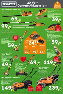 Rasenmäher im Globus-Baumarkt Prospekt "Immer eine Idee besser" mit 28 Seiten (Göttingen)