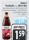 Fruchtsaft bei E xpress im Seewiesen Prospekt für 1,59 €