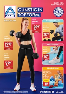 Schuhe im ALDI Nord Prospekt "GÜNSTIG IN TOPFORM." mit 28 Seiten (Lübeck)