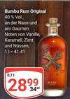Rum Original im Angebot bei GLOBUS in Weimar Rum Original Angebote von Bumbu bei GLOBUS Weimar für 28,99 €