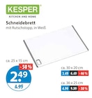 Schneidebrett im V-Markt Prospekt Schneidebrett von Kesper im aktuellen V-Markt Prospekt für 2,49 €