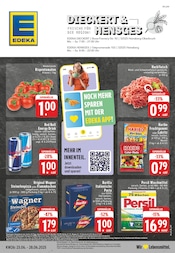 Hackfleisch im EDEKA Prospekt in Hückelhoven Aktueller EDEKA Prospekt mit Hackfleisch, "Aktuelle Angebote", Seite 1