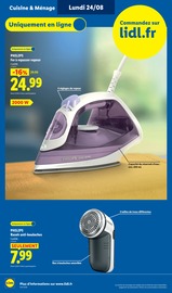 Promos Philips dans le catalogue "La rentrée des économies !" de Lidl Philips en promo dans le catalogue Lidl à la page 46