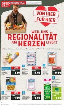 Eier im Kaufland Prospekt "Hier bin ich richtig" mit 56 Seiten (Augsburg)