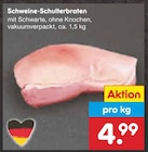 Aktuelle Schweinebraten Angebote bei Netto Marken-Discount in Bergisch Gladbach Aktuelles Schweine-Schulterbraten Angebot bei Netto Marken-Discount in Bergisch Gladbach ab 4,99 €