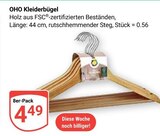 Kleiderbügel Angebote von OHO bei GLOBUS Maintal für 4,49 €