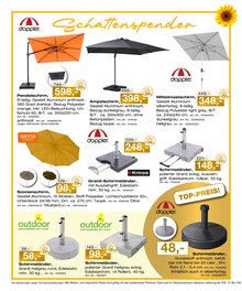 Sonnenschirm im Möbel Inhofer Prospekt "Gartenmöbel für den perfekten Sommer" mit 14 Seiten (Augsburg)