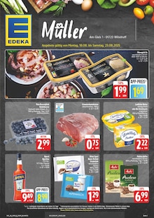 Aktueller EDEKA Prospekt für Wilsdruff mit  Seiten