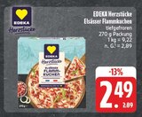 Elsässer Flammkuchen im Angebot bei E center in Coburg Elsässer Flammkuchen Angebote von EDEKA Herzstücke bei E center Coburg für 2,49 €