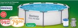 Frame Pool-Set mit Filterpumpe Angebote von Bestway bei GLOBUS Saarbrücken für 99,99 €