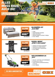 Baumarkt Prospekt von OBI Grumbach OBI Prospekt: "ALLES MUSS RAUS - AUCH DU!", 1 Seite, 01.06.2023 - 30.06.2023