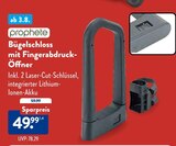 Bügelschloss mit Fingerabdruck-Öffner Angebote von prophete bei ALDI SÜD Weinheim für 49,99 €