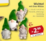Wichtel mit Gras-Mütze Angebote bei Sonderpreis Baumarkt Kaiserslautern für 2,99 €