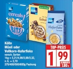 Müsli von Kölln für 1,99 € bei EDEKA im Angebot Müsli von Kölln im aktuellen EDEKA Prospekt