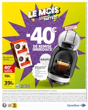 Dolce Gusto Angebote im Prospekt "LE MOIS À VOS MARQUES, PRÊTS, PRÊTS, PARTEZ !" von Carrefour Dolce Gusto Angebote im Prospekt "LE MOIS À VOS MARQUES, PRÊTS, PRÊTS, PARTEZ !" von Carrefour auf Seite 2