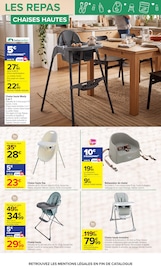 Chaise en promo dans le catalogue Carrefour à la page 21