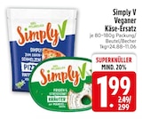 Veganer Käse-Ersatz Pizza im Angebot bei EDEKA in Regensburg Veganer Käse-Ersatz Pizza Angebote von Simply V bei EDEKA Regensburg für 1,99 €