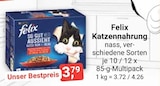 Katzennahrung von Felix im aktuellen V-Markt Prospekt für 3,79 €