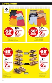 Chaussures Angebote im Prospekt "Hyper U" von Hyper U Chaussures Angebote im Prospekt "Hyper U" von Hyper U auf Seite 36