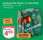 UrPils Angebote von Karlsberg bei GLOBUS Völklingen für 4,99 €