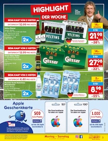 Bier im Netto Marken-Discount Prospekt "Aktuelle Angebote" mit 64 Seiten (Marl)