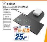 QI Ladepad BOOST CHARGE mit zwei Ladepads Angebote von belkin bei expert Moers für 25,00 €