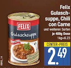 Gulaschsuppe im EDEKA Prospekt Gulaschsuppe von Felix im aktuellen EDEKA Prospekt für 2,49 €
