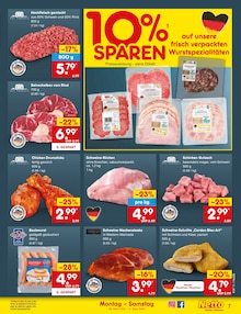 Hackfleisch im Netto Marken-Discount Prospekt "Aktuelle Angebote" mit 60 Seiten (Wuppertal)