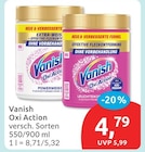 Oxi Action von Vanish für 4,79 € bei budni im Angebot Oxi Action von Vanish im aktuellen budni Prospekt