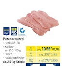 Aktuelles Putenschnitzel Angebot bei METRO in Heilbronn ab 11,76 €