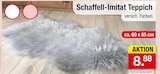 Schaffell-Imitat Teppich für 8,88 € bei Zimmermann im Angebot Schaffell-Imitat Teppich im aktuellen Zimmermann Prospekt