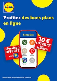 Catalogue Supermarchés Lidl en cours à Saint-Juéry et alentours, Profitez des bons plans en ligne, 1 page, 17/03/2026 - 22/03/2026