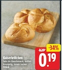 Kaiserbrötchen im aktuellen E center Prospekt