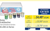 Kratzbecher im Angebot bei METRO in Nordhorn Kratzbecher Angebote von Bussy bei METRO Nordhorn für 17,24 €