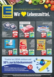 EDEKA Prospekt für Hoyerswerda mit 8 Seiten EDEKA Prospekt für Hoyerswerda: "Wir lieben Lebensmittel!", 8 Seiten, 26.01.2026 - 31.01.2026