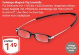 Umhänge-Magnet-Clip Lesebrille im Angebot bei GLOBUS in Völklingen Umhänge-Magnet-Clip Lesebrille Angebote bei GLOBUS Völklingen für 1,49 €