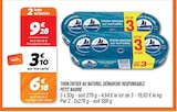Thon entier au naturel démarche responsable - Petit Navire à 6,18 € dans le catalogue Netto