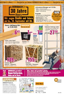 Laminat im Hornbach Prospekt "Dir ist vieles Latte. Nur nicht Dein Garten." mit 32 Seiten (Moers)