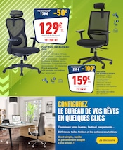 Fauteuil Angebote im Prospekt "de nouveaux PRIX BAS AU BUREAU !" von Bureau Vallée auf Seite 4
