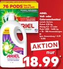 Voll- oder Colorwaschmittel Angebote von ARIEL bei Kaufland Zwickau für 18,99 €