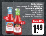 Aktuelles Tomaten Ketchup Angebot bei E center in Jena ab 1,49 €