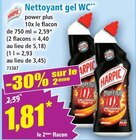 Nettoyant gel WC - Harpic en promo chez Norma Colmar à 1,81 €