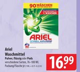 Ariel Waschmittel im Angebot bei famila Nordost in Buchholz Ariel Waschmittel Angebote bei famila Nordost Buchholz für 16,99 €