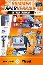 expert Prospekt "Top Angebote" für Wesel, 8 Seiten, 23.08.2025 - 29.08.2025