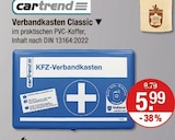 Verbandkasten Classic im V-Markt Prospekt Verbandkasten Classic von cartrend im aktuellen V-Markt Prospekt für 5,99 €